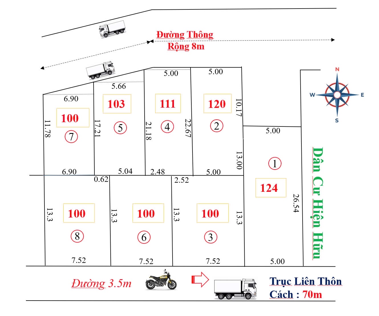 Chưa Đến 1 Tỷ Bạn Sở Hữu Ngay Lô Đất 100m2 tại Liên Xuân, Nam Sơn, Sóc Sơn, Hà Nội - Ảnh chính